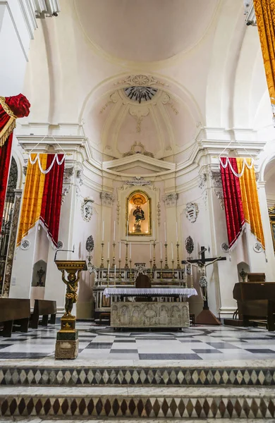 Ravello Itália Julho 2017 Interior Capela San Pantaleone Ravello Village — Fotografia de Stock