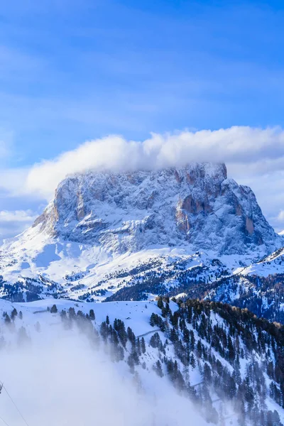 Górski Krajobraz Selva Val Gardena Włochy — Zdjęcie stockowe