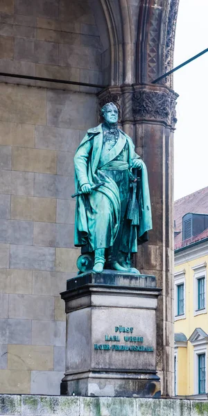 Fragment Der Feldherrnhalle Odeonsplatz München — Stockfoto