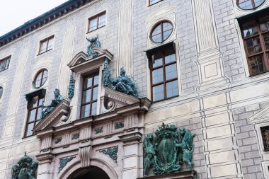 Residenz bina müze Max-Joseph-Platz, Münih, Almanya
