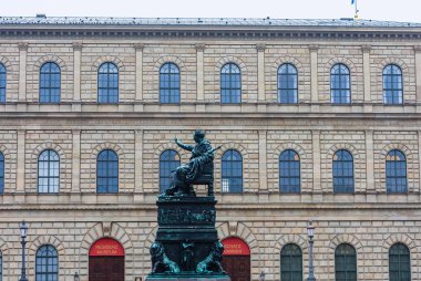  Residenz bina müze, Max I. Joseph memorial üzerine Max-Joseph-Platz Münih, Almanya