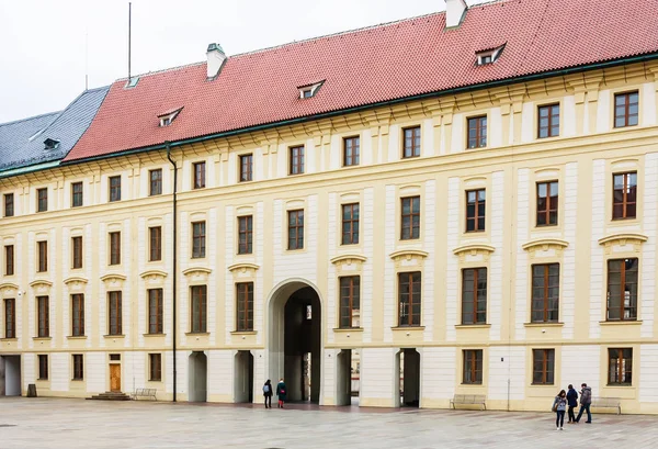 Prague Czech Republic January Building People Gallery Prague Castle Czech — Stock Photo, Image