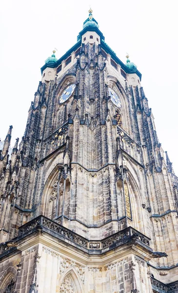 Vista Exterior Catedral San Vito Praga República Checa — Foto de Stock
