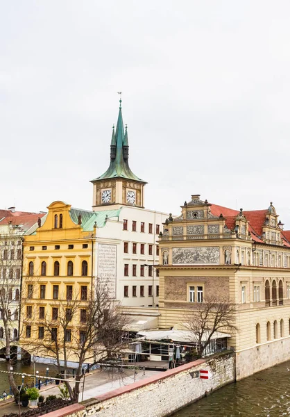 Old Town Water Tower Staromestska Vodarenska Vez Other Historic Buildings — Stock Photo, Image