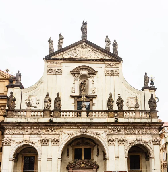 Iglesia Católica San Salvador Praga República Checa —  Fotos de Stock