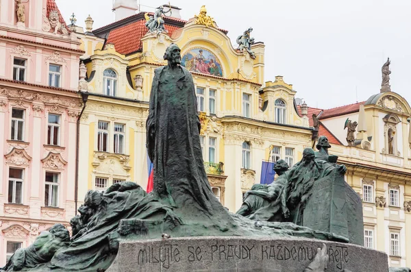 Prague Czech Republic January 2018 Old Town Square Staromestske Namesti — Stock Photo, Image