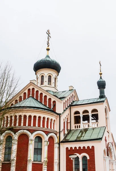 Iglesia Ortodoxa Rusa Pequeña Ciudad Balnearia Bohemia Occidental Marianske Lazne —  Fotos de Stock