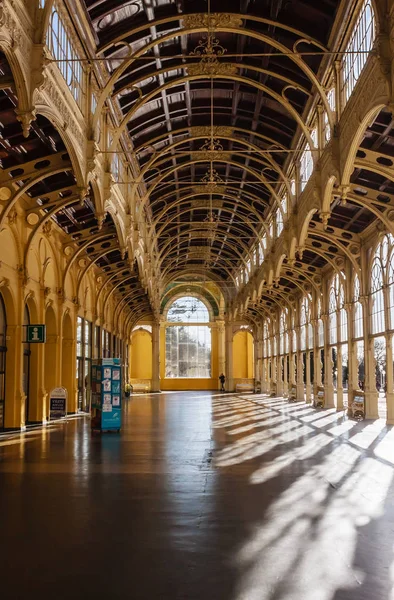 Marianske Lazne Czech Republic January 2018 Marienbad Colonnade Interior Marianske — Stock Photo, Image