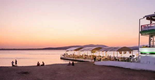 Gelendzhik Ryssland Augusti 2017 Kväll Landskap Semesterort Gelendzhik Vid Kusten — Stockfoto