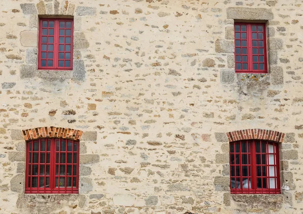 Wall Musee Compagnie Des Indes Museum India Company France Morbihan — Stock Photo, Image