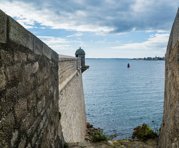 França Morbihan Port Louis Citadel Modificado Por Vauban Entrada Porto — Fotografia de Stock