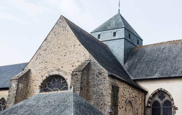 Francia Ile Vilaine Iglesia Abadía Paimpont — Foto de Stock