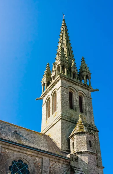 Fragment Clocher Église Saint Pierre Notre Dame Lorette Trouve Milieu — Photo