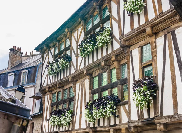 Töredéke Maison Des Íjászok Íjászok Ház Quimperle Kemperle Finistere Brittany — Stock Fotó