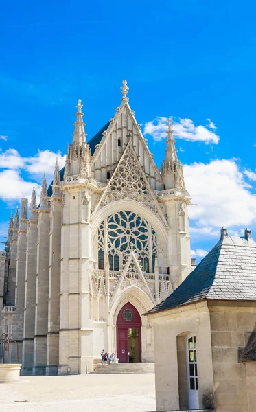 Europa Francja Vincennes Chateau Vincennes Sainte Chapelle — Zdjęcie stockowe