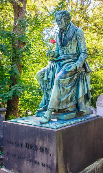 Vivant Denon Monumento Cimitero Pere Lachaise Parigi — Foto Stock