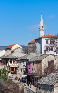Mostar, Hersek-Neretva, Bosna Hersek. 