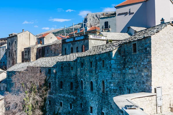 Mostar, tradycyjny dom w starym mieście, Bośnia i Hercegowina — Zdjęcie stockowe
