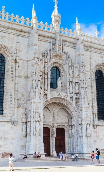 Jeronimos veya Hieronymites Manastırı. Unesco Wo olarak sınıflandırılır — Stok fotoğraf