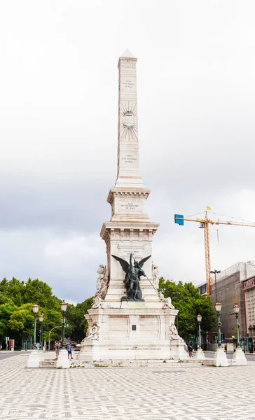 Platz der Restauratoren und das Denkmal der Restauratoren — Stockfoto