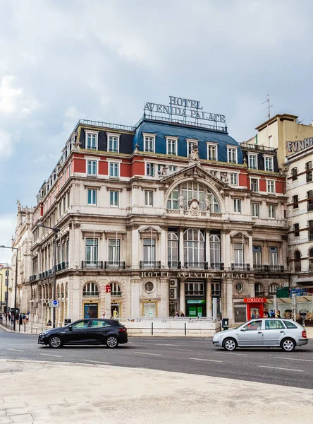 Das hotel avenida palace an der avenida de liberdade, im restaur — Stockfoto