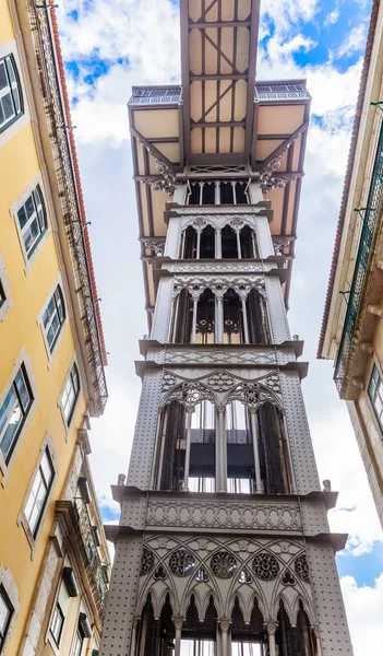 Ascensor Justa. El ascensor fue construido por Raoul Mesnard en 1902 —  Fotos de Stock