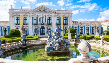 The National Palace of Queluz - Lisbon - Portugal. Neptunes Foun