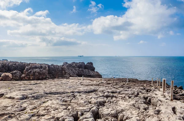 Steine von Boca do Inferno Abgrund. portugal — Stockfoto