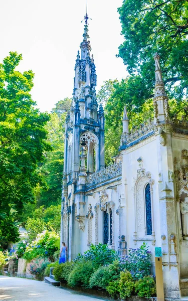 昆塔 · 达 · 雷加莱拉教堂。 葡萄牙辛特拉 — 图库照片