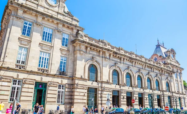 Rto, Portugal. Sao Bento railway station, one of the most import — Stock Photo, Image