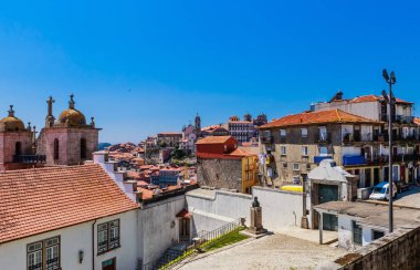 Porto 'daki Se Cathderal' den Porto Manzarası - Portekiz