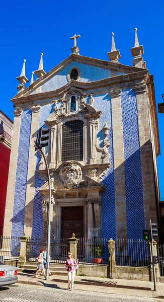 Iglesia de San Nicolás en Oporto. Portugal . —  Fotos de Stock