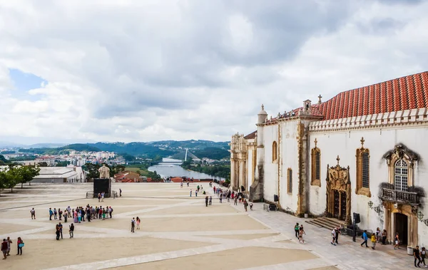 Coimbra Üniversitesi. Pa? o das Escolas, Eski Üniversite (Velha — Stok fotoğraf