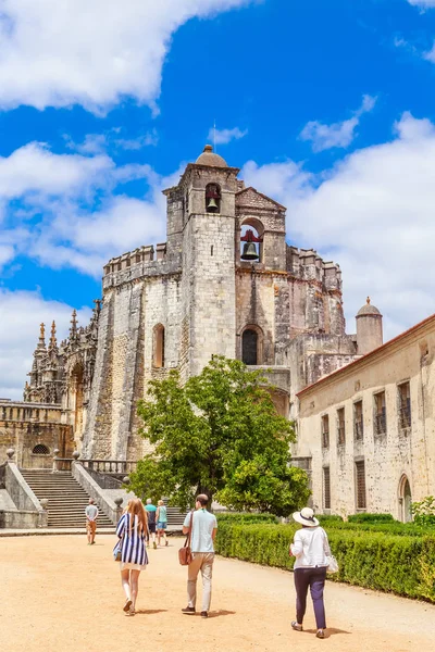 Convento de Cristo (wpisane na listę światowego dziedzictwa UNESCO), Tomar, Ritarejo, Portugalia — Zdjęcie stockowe