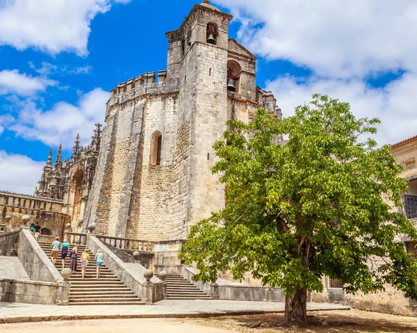 Convento de Cristo (wpisane na listę światowego dziedzictwa UNESCO), Tomar, Ritarejo, Portugalia — Zdjęcie stockowe