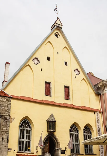 Museum House Great Guild en el casco antiguo, Tallin, Estonia, Balt — Foto de Stock
