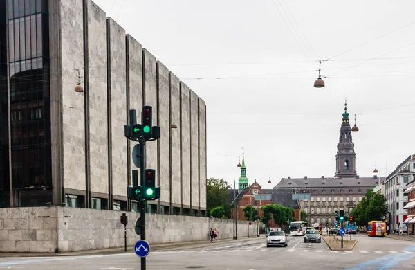 The National Bank of Denmark and Danish Parliament, Copenhagen — Stock fotografie