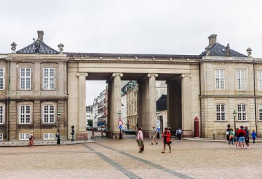 Kopenhag 'daki Amalienborg Kolonisi. Danimarka
