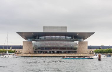 Yeni Opera Binası. Kopenhag 'da. Danimarka