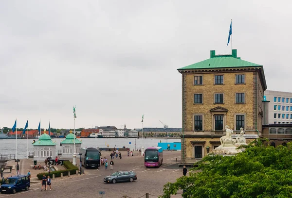Kodaň Norde Toldbod By & Havn, Královské pavilony a přístav — Stock fotografie