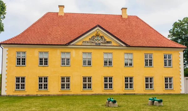 Casa do Comandante, Kastellet, Copenhaga, Dinamarca — Fotografia de Stock