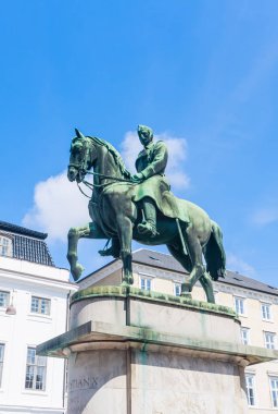 Kral Christian XEquestrian Heykeli, Kopenhag, Danimarka