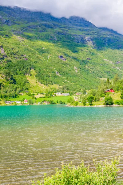 Lago Floen. Velho. Noruega — Fotografia de Stock