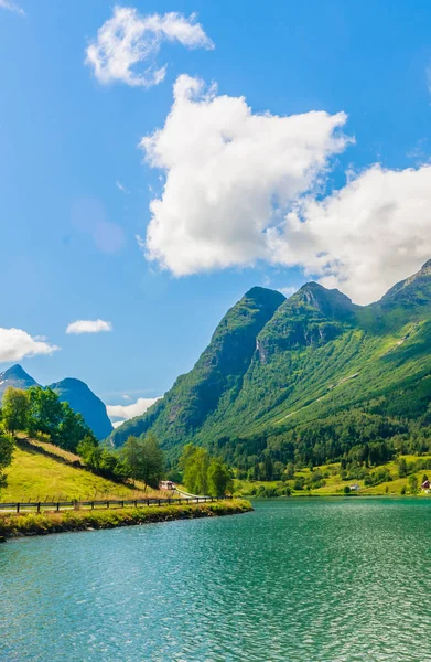 Seefeld. Altmodisch. Norwegen — Stockfoto