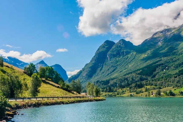 Seefeld. Altmodisch. Norwegen — Stockfoto