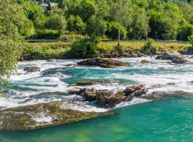 Oldeelva Nehri. Olden. Norveç