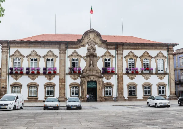 Braga Town Hall Landmark Building Located Braga Portugal Located Camara — Stock Photo, Image