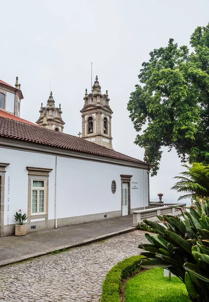 Bom Jesus Monte Sanctuary Браге Португалия Одно Известных Португальских Святилищ — стоковое фото