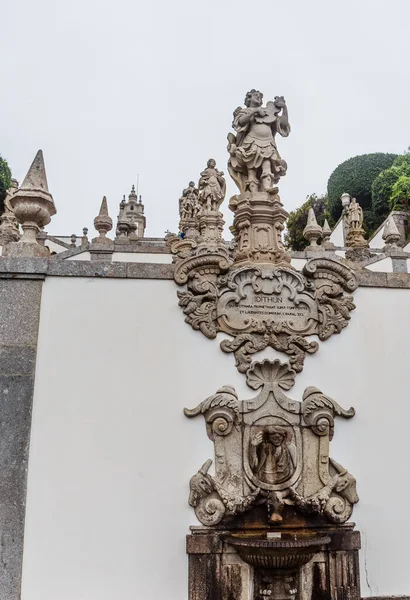 Esculturas Bom Jesus Monte Braga Nord Portugal — Foto de Stock