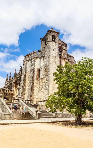 Convento Cristo Światowe Dziedzictwo Unesco Tomar Ribatejo Portugalia — Zdjęcie stockowe